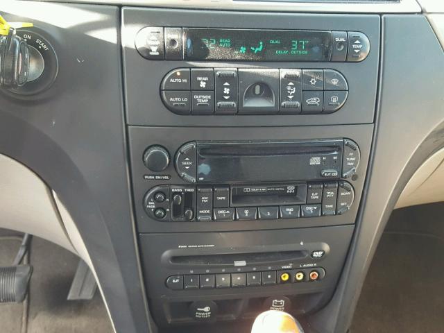 2C8GF78425R426023 - 2005 CHRYSLER PACIFICA L შავი ფოტო 9