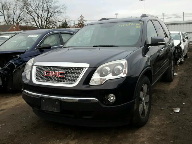 1GKKRRED1BJ232090 - 2011 GMC ACADIA SLT BLACK photo 2