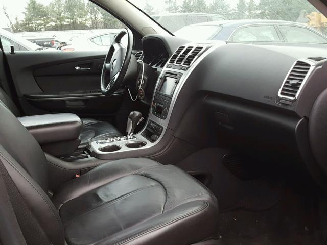 1GKKRRED1BJ232090 - 2011 GMC ACADIA SLT შავი ფოტო 5