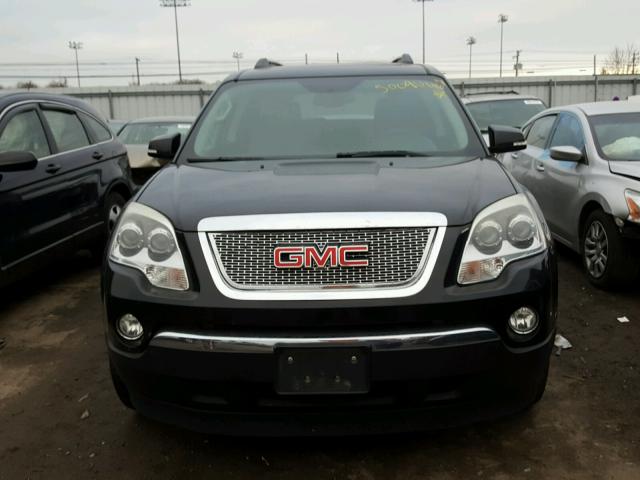 1GKKRRED1BJ232090 - 2011 GMC ACADIA SLT შავი ფოტო 9
