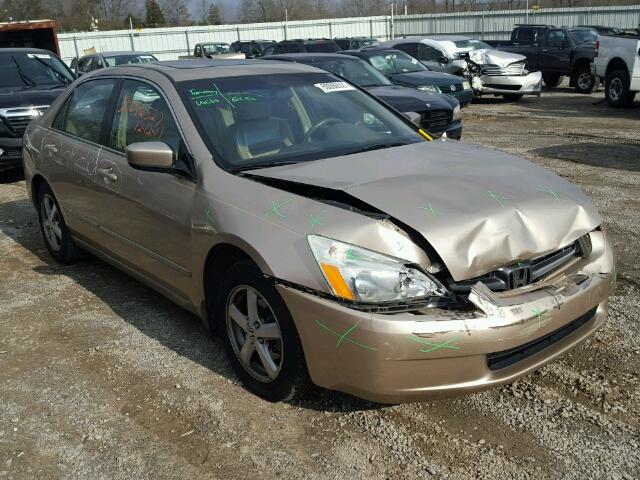 1HGCM56825A062837 - 2005 HONDA ACCORD EX GOLD photo 1