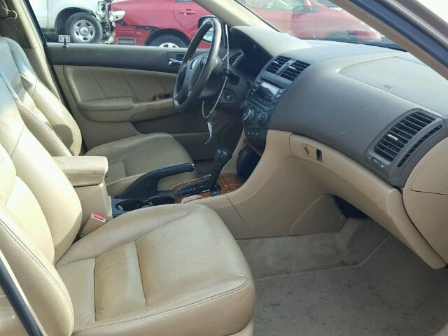 1HGCM56825A062837 - 2005 HONDA ACCORD EX GOLD photo 5