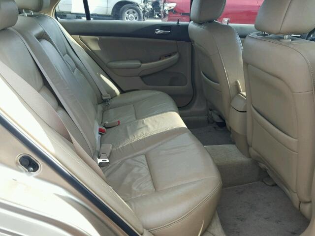 1HGCM56825A062837 - 2005 HONDA ACCORD EX GOLD photo 6