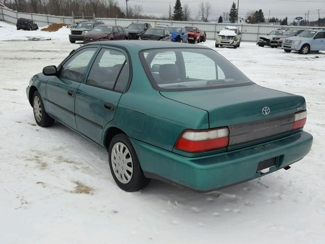 1NXBA02E6VZ618336 - 1997 TOYOTA COROLLA BA GREEN photo 3