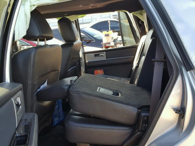 1FMJU1K52EEF27695 - 2014 FORD EXPEDITION SILVER photo 6