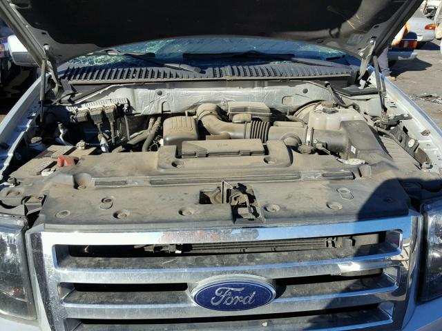 1FMJU1K52EEF27695 - 2014 FORD EXPEDITION SILVER photo 7