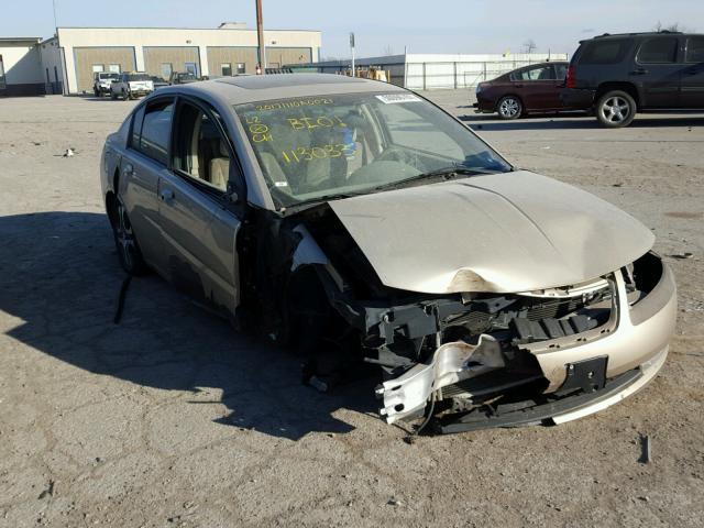 1G8AL52F95Z113033 - 2005 SATURN ION LEVEL GOLD photo 1