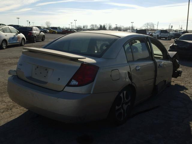 1G8AL52F95Z113033 - 2005 SATURN ION LEVEL GOLD photo 4