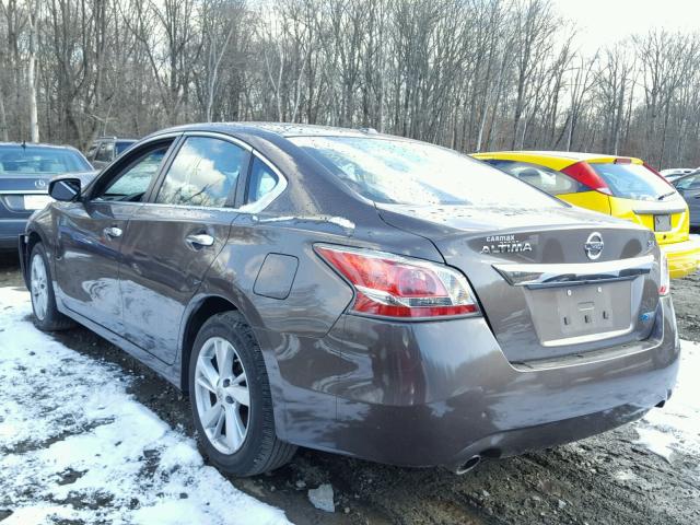 1N4AL3AP6EC155544 - 2014 NISSAN ALTIMA 2.5 BROWN photo 3