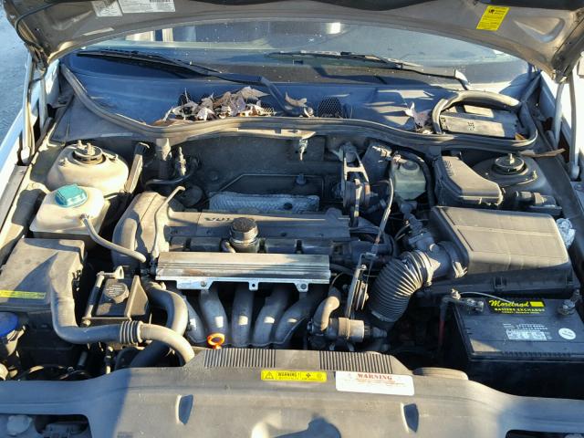 YV1LS5535W1444107 - 1998 VOLVO S70 SILVER photo 7