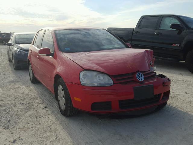 WVWDR71K67W225773 - 2007 VOLKSWAGEN RABBIT RED photo 1