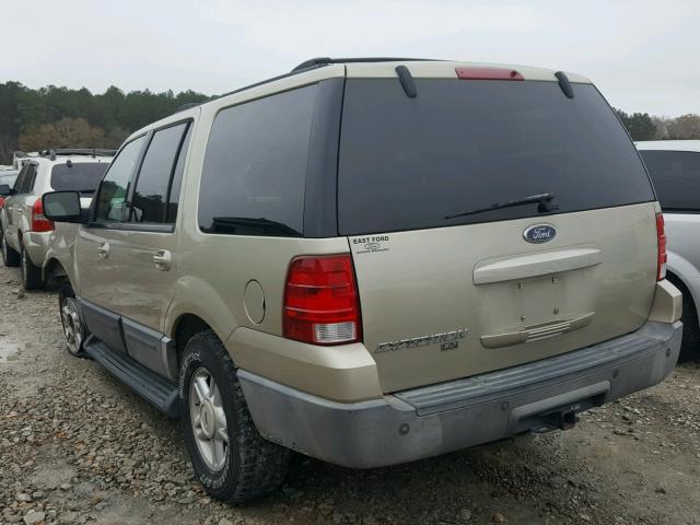 1FMRU15W14LA00040 - 2004 FORD EXPEDITION GOLD photo 3