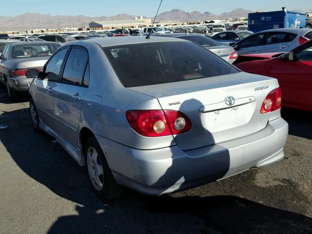 1NXBR32E25Z355613 - 2005 TOYOTA COROLLA CE GRAY photo 3