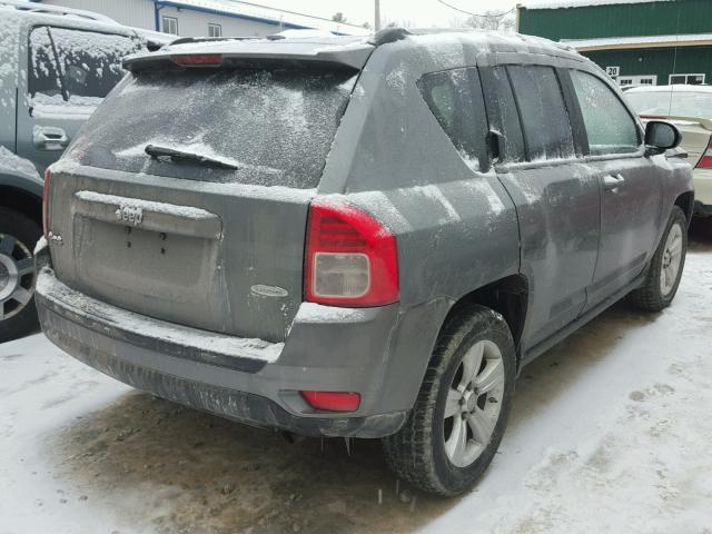 1J4NF1FB5BD282564 - 2011 JEEP COMPASS SP GRAY photo 4