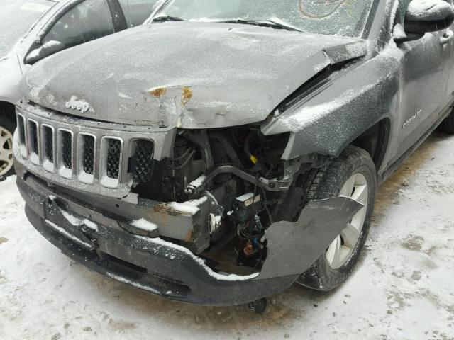 1J4NF1FB5BD282564 - 2011 JEEP COMPASS SP GRAY photo 9