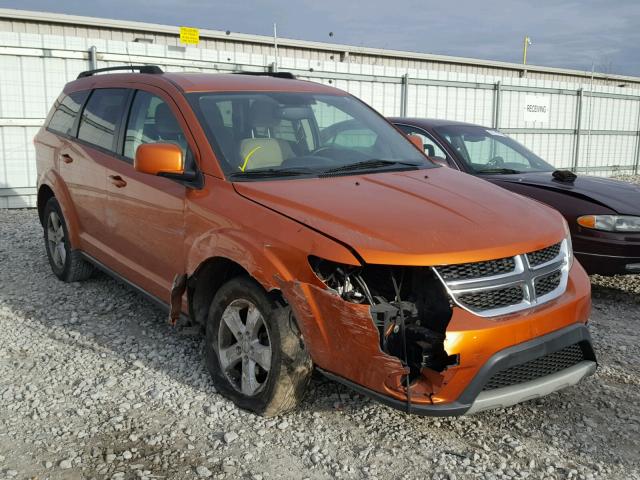 3D4PG1FG6BT532821 - 2011 DODGE JOURNEY MA ORANGE photo 1