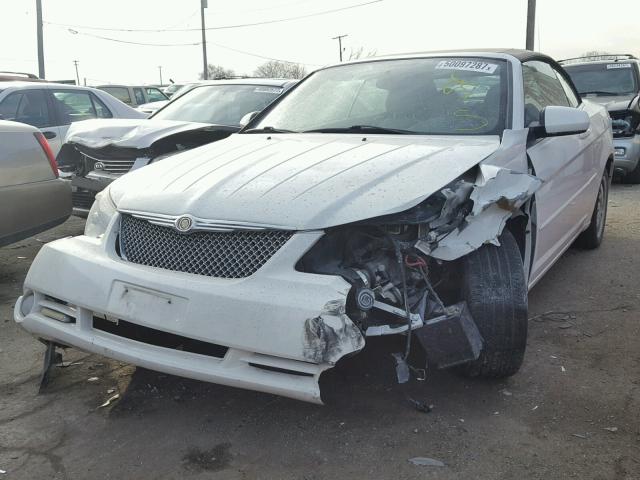 1C3LC55RX8N130363 - 2008 CHRYSLER SEBRING TO WHITE photo 2