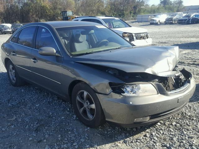 KMHFC46F27A184880 - 2007 HYUNDAI AZERA SE GRAY photo 1