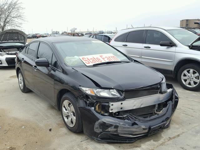 2HGFB2F57FH536551 - 2015 HONDA CIVIC LX BLACK photo 1