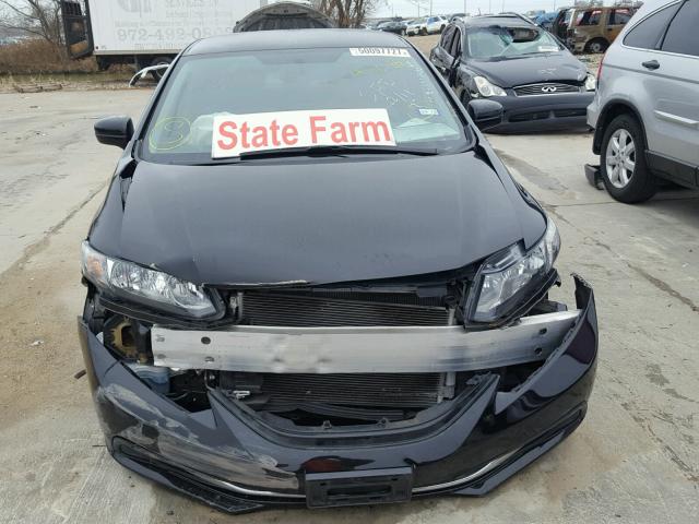 2HGFB2F57FH536551 - 2015 HONDA CIVIC LX BLACK photo 9