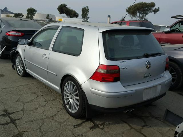 9BWDH61J044034688 - 2004 VOLKSWAGEN GTI VR6 SILVER photo 3