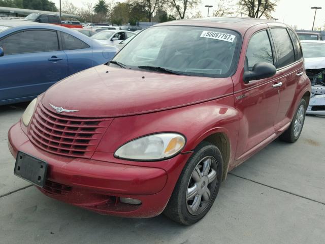 3C8FY68B94T271173 - 2004 CHRYSLER PT CRUISER RED photo 2