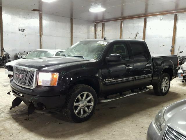 2GTEK638681297375 - 2008 GMC NEW SIERRA BLACK photo 9