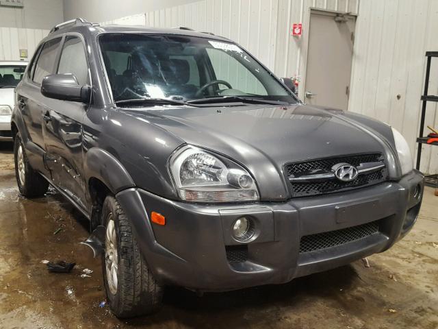 KM8JN12D67U564634 - 2007 HYUNDAI TUCSON SE GRAY photo 1