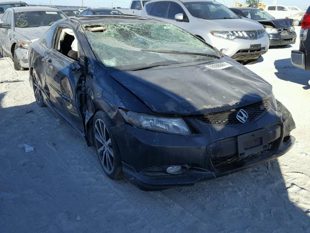 2HGFG4A51CH700716 - 2012 HONDA CIVIC SI BLACK photo 1