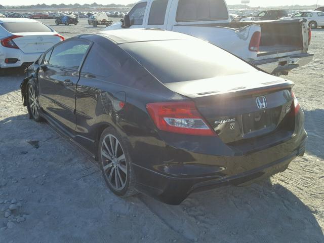 2HGFG4A51CH700716 - 2012 HONDA CIVIC SI BLACK photo 3