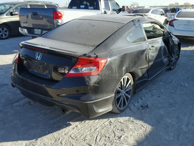 2HGFG4A51CH700716 - 2012 HONDA CIVIC SI BLACK photo 4