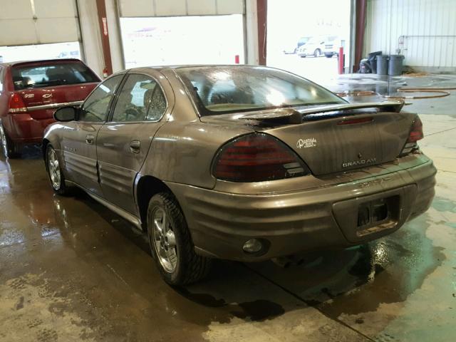 1G2NF52E62M621902 - 2002 PONTIAC GRAND AM S ყავისფერი ფოტო 3