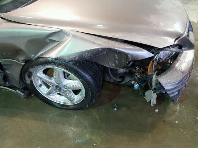 1G2NF52E62M621902 - 2002 PONTIAC GRAND AM S ყავისფერი ფოტო 9