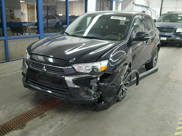 JA4AP3AU8GZ048736 - 2016 MITSUBISHI OUTLANDER BLACK photo 2