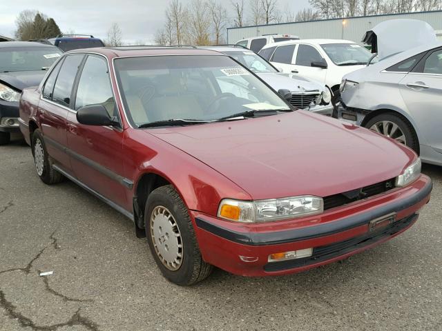 JHMCB7650LC105478 - 1990 HONDA ACCORD LX MAROON photo 1