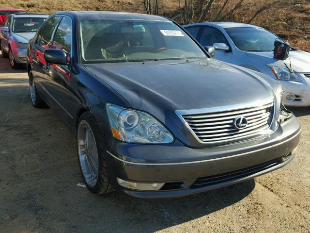 JTHBN36F040131845 - 2004 LEXUS LS 430 GRAY photo 1