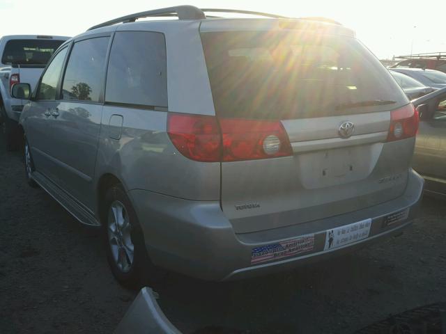 5TDZA22C06S479971 - 2006 TOYOTA SIENNA XLE SILVER photo 3