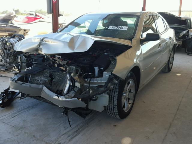 1G11B5SLXFF316653 - 2015 CHEVROLET MALIBU LS SILVER photo 2