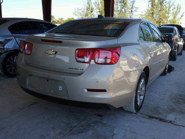 1G11B5SLXFF316653 - 2015 CHEVROLET MALIBU LS SILVER photo 4