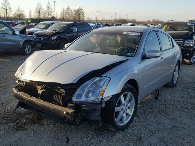 1N4BA41E65C813104 - 2005 NISSAN MAXIMA SE SILVER photo 2