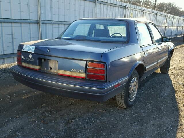 1G3AG55M1R6313514 - 1994 OLDSMOBILE CUTLASS CI BLUE photo 4