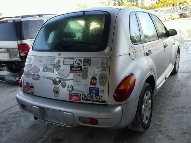 3C4FY58B05T638362 - 2005 CHRYSLER PT CRUISER SILVER photo 4