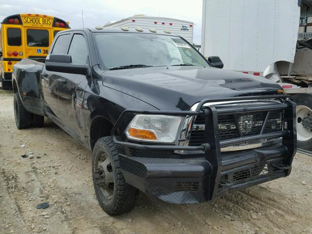 3D73Y4CL6BG584069 - 2011 DODGE RAM 3500 BLACK photo 1