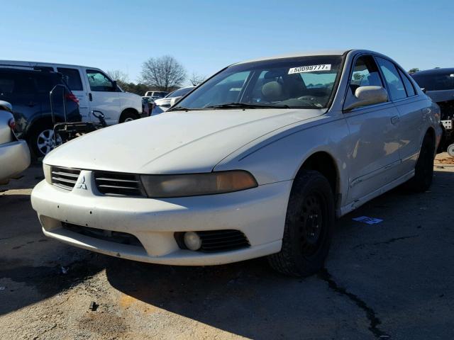 4A3AA46G83E189904 - 2003 MITSUBISHI GALANT ES WHITE photo 2