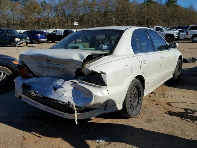 4A3AA46G83E189904 - 2003 MITSUBISHI GALANT ES WHITE photo 4