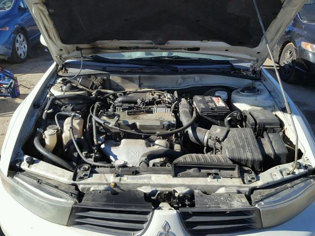 4A3AA46G83E189904 - 2003 MITSUBISHI GALANT ES WHITE photo 7