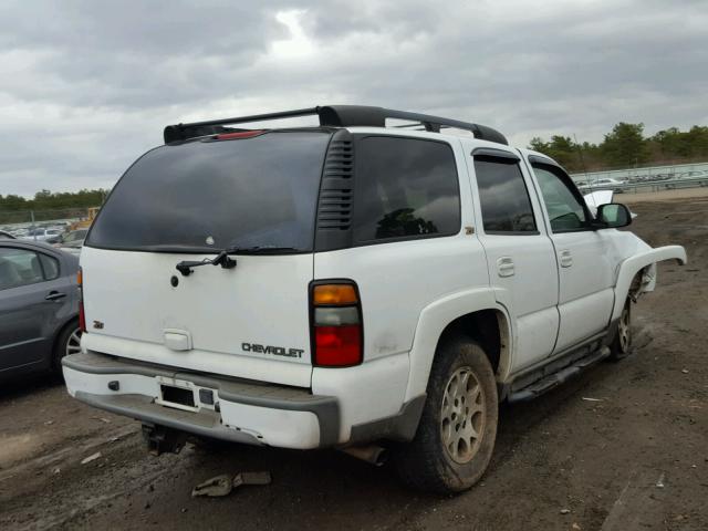 1GNEK13T04R231453 - 2004 CHEVROLET TAHOE K150 WHITE photo 4