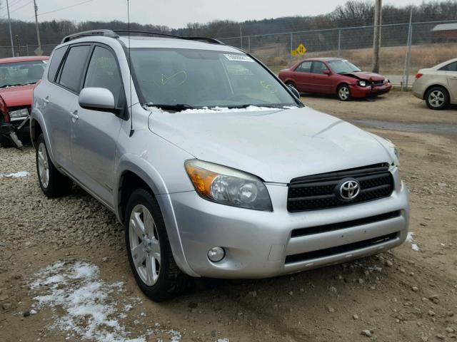 JTMBD32V775087304 - 2007 TOYOTA RAV4 SPORT SILVER photo 1