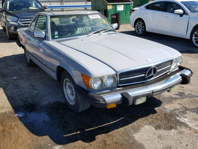 WDBBA45A6DB020423 - 1983 MERCEDES-BENZ 380 SL SILVER photo 1