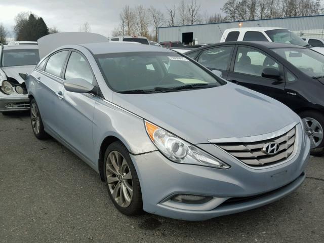 5NPEC4AC6DH548140 - 2013 HYUNDAI SONATA SE BLUE photo 1